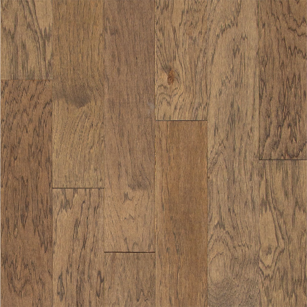 3/8 in x 5-3/8 in Shadow Valley Hickory Engineered Hardwood Flooring