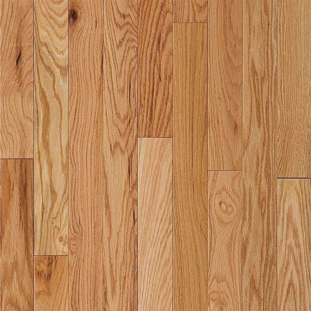 3/4 in x 3 in Natural Oak Solid Hardwood Flooring