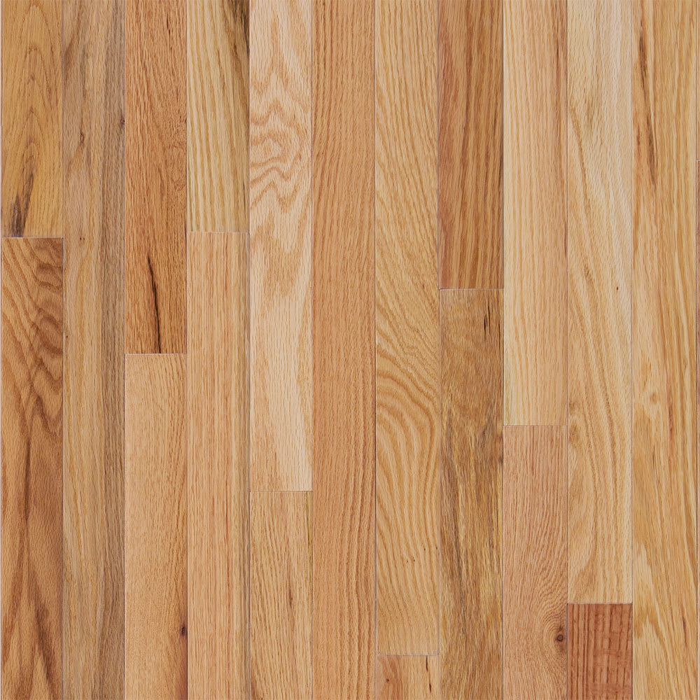 3/4 in x 2-1/4 in Natural Oak Solid Hardwood Flooring
