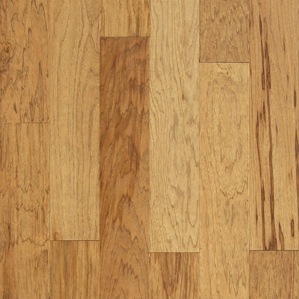 3/8 in x 5-3/8 in Golden Valley Hickory Engineered Hardwood Flooring