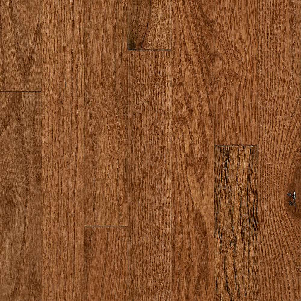 3/4 in x 2.25 in Gunstock Oak Solid Hardwood Flooring