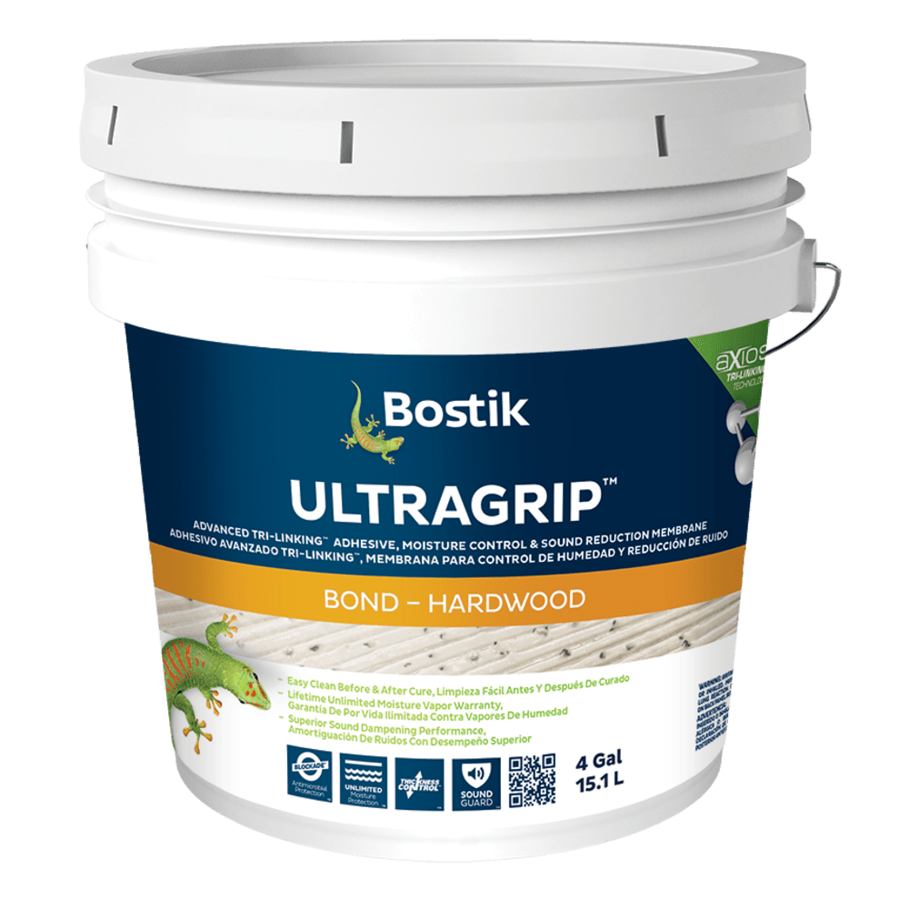 4 Gallon UltraGrip High Performance Adhesive, Moisture Control, and Sound Reduction Membrane