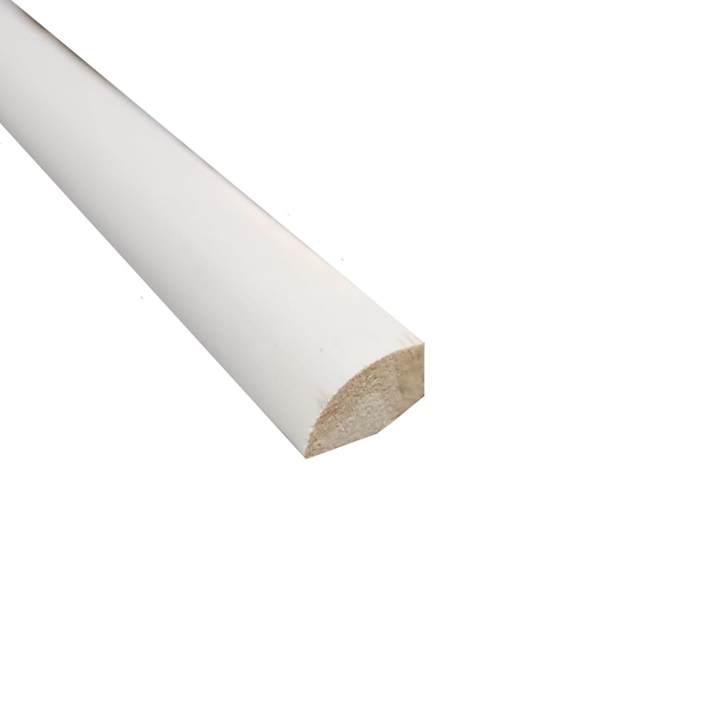 Prefinished Farm House White Birch 3/4 in. Tall x 0.5 in. Wide x 6.5 ft. Length Shoe Molding