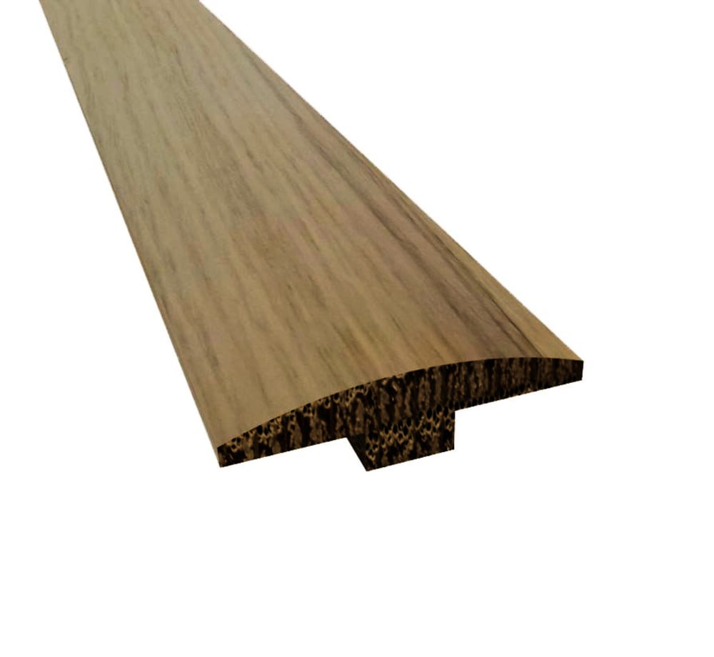 Prefinished Valberg White Oak 2 in. Wide x 6.5 ft. Length T-Molding