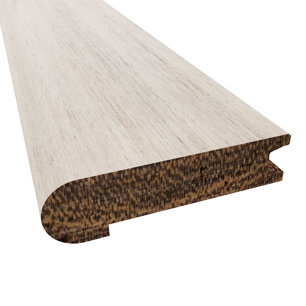 Pearl Sands Acacia Hardwood 3/4 in. Thick x 3.125 in. Wide x 78 in. Length Stair Nose