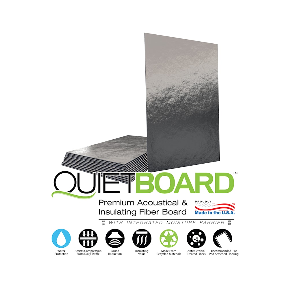 90sft QuietBoard Premium Acoustical and Insulating Fiber Board