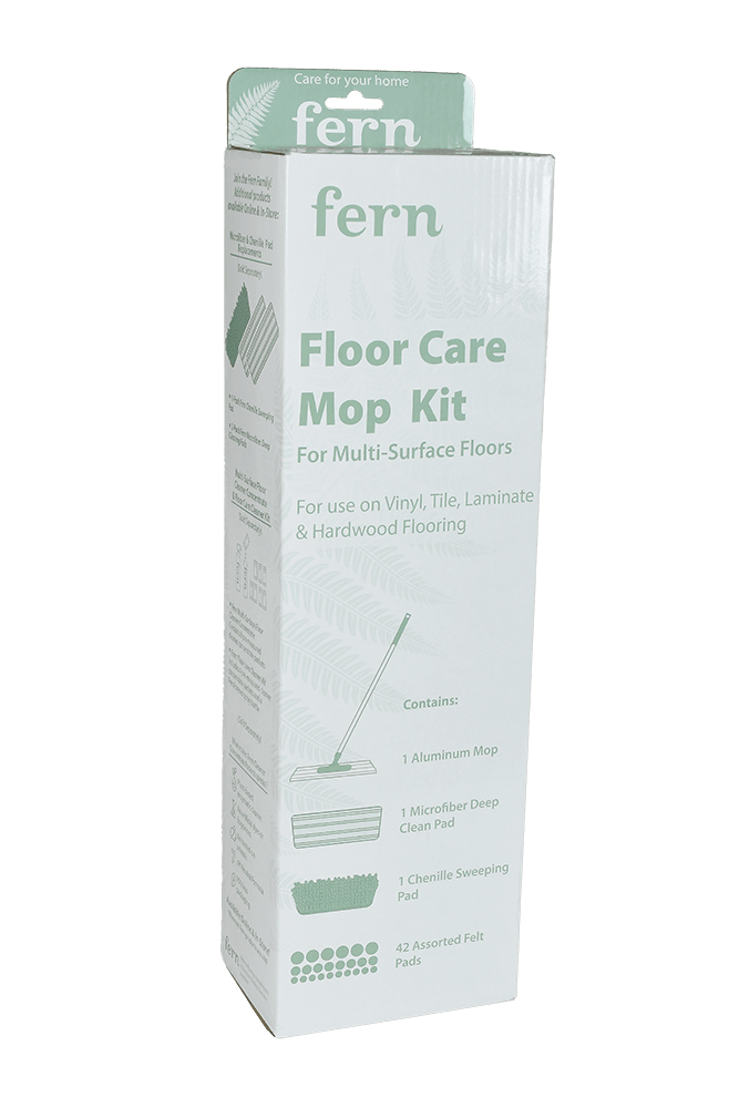 Fern Floor Care Mop Kit Packaging