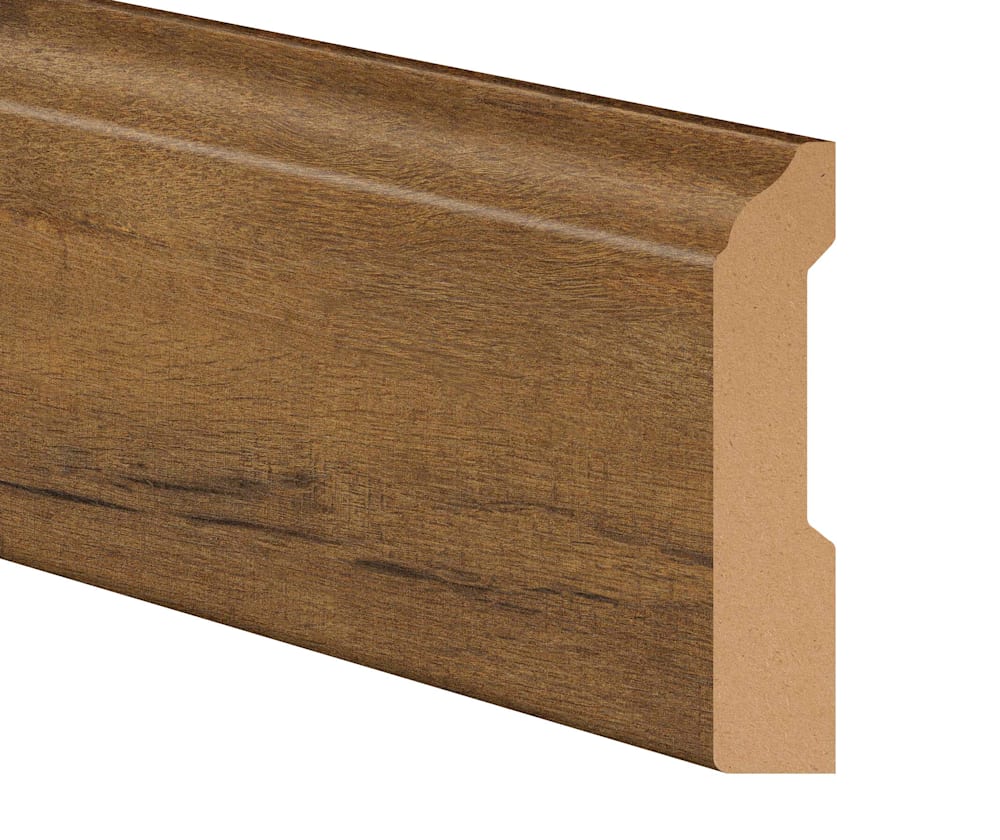 Parlor Oak Laminate 3.25 in wide x 7.5 ft length Baseboard