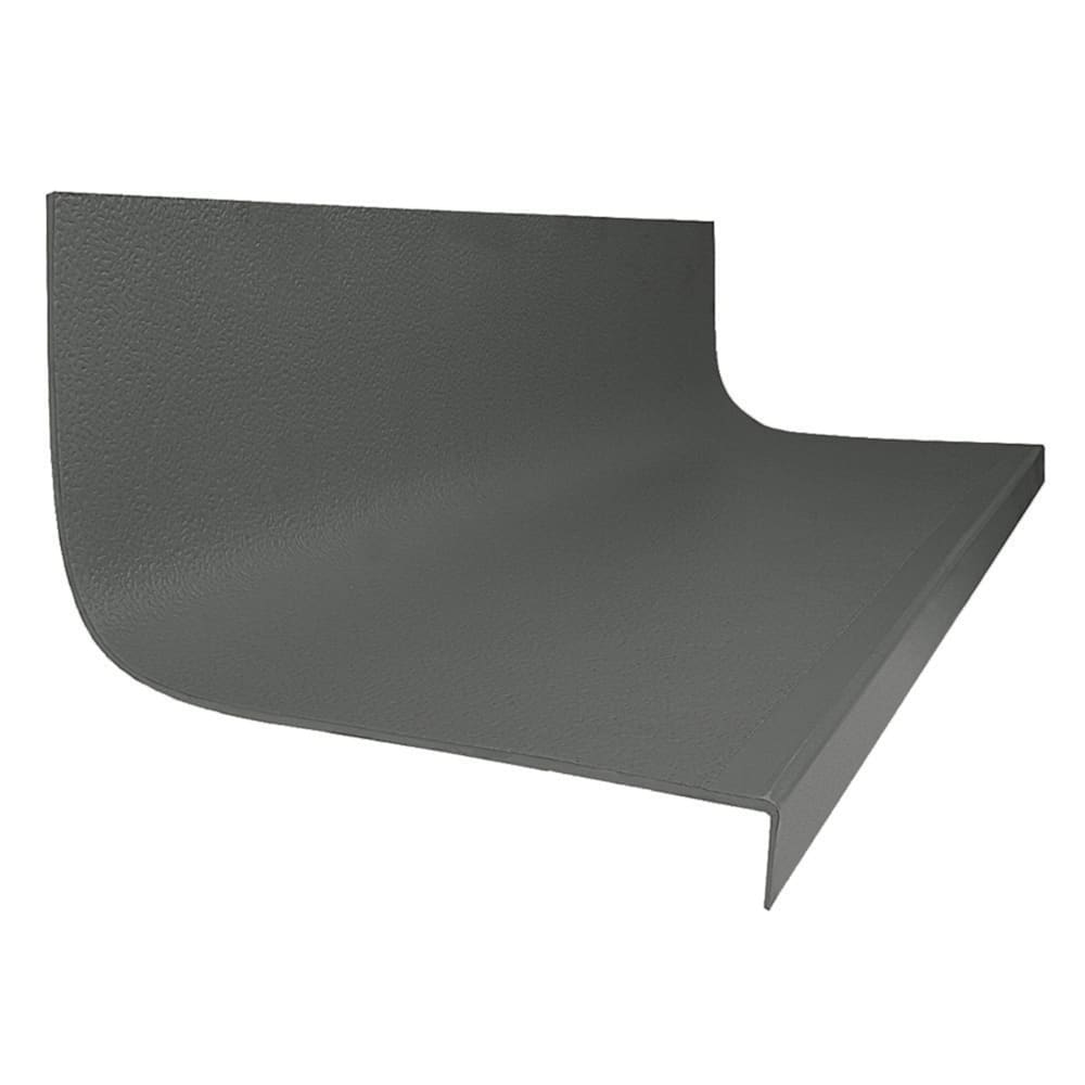 Rubber Tread-Riser Hammered 48" Charcoal