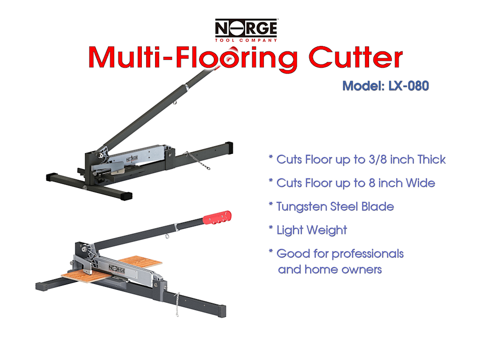 Multi-purpose Flooring Cutter Model LX-080 Overview