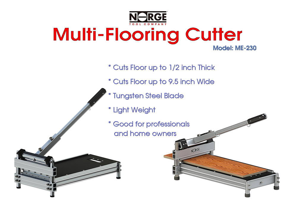 Heavy Duty Multi-purpose Flooring Cutter Model ME-230 Overview