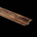 Prefinished Tobacco Road Hardwood 1/4 in thick x 2 in wide x 6.5 ft Length T-Molding