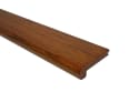 Prefinished Brazilian Cherry Hardwood 3/8 in thick x 2.75 in wide x 6.5 ft Length Stair Nose