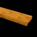 Prefinished Horizontal Carbonized Bamboo 3/8 in thick x 3.25 in wide x 72 in Length Stair Nose