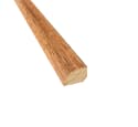 Prefinished Walnut Hickory Hardwood 1/2 in thick x .75 in wide x 78 in Length Shoe Molding