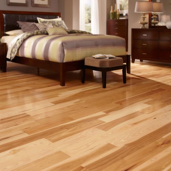 Bellawood 3 4 In Natural Hickory Solid, Solid Hickory Hardwood Flooring