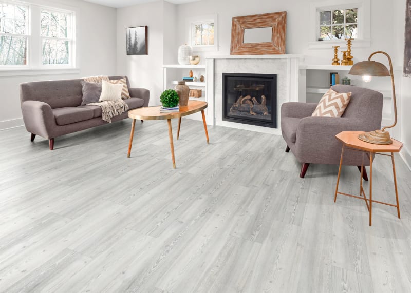 Dream Home 12mm Frosted Pine Laminate, 12mm Blue Sands Pine Laminate Flooring